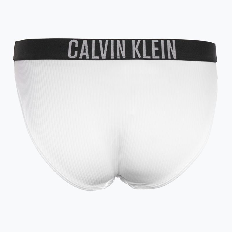 Долнище на бански костюм Calvin Klein KW0KW02752 Intense Power Rib Bikini brilliant white 2