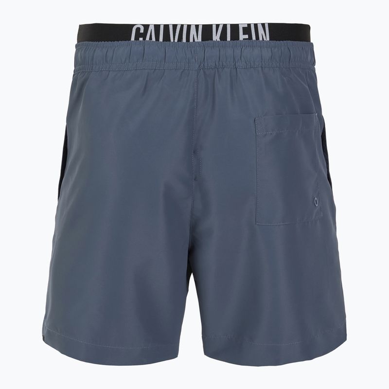 Мъжки шорти за плуване Calvin Klein KM0KM01093 Intense Power Medium Double WB grisaille 2