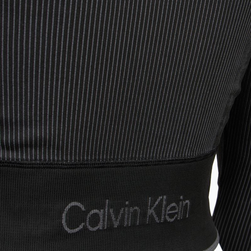 Дамски суитшърт Calvin Klein 00GWS4J406 Seamless black 4