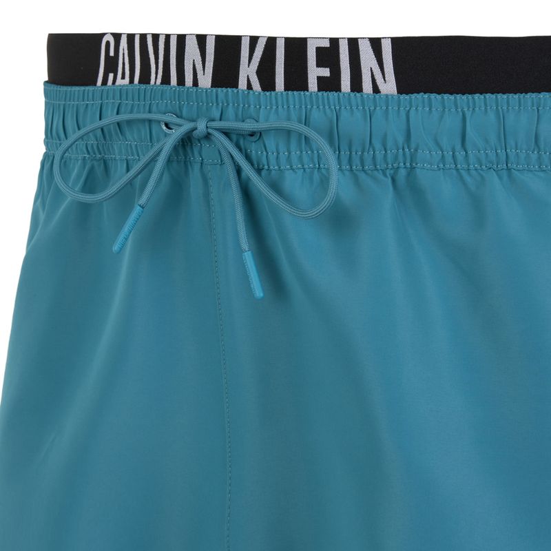 Мъжки шорти за плуване Calvin Klein KM0KM01093 Intense Power Medium Double WB буреносно синьо 3