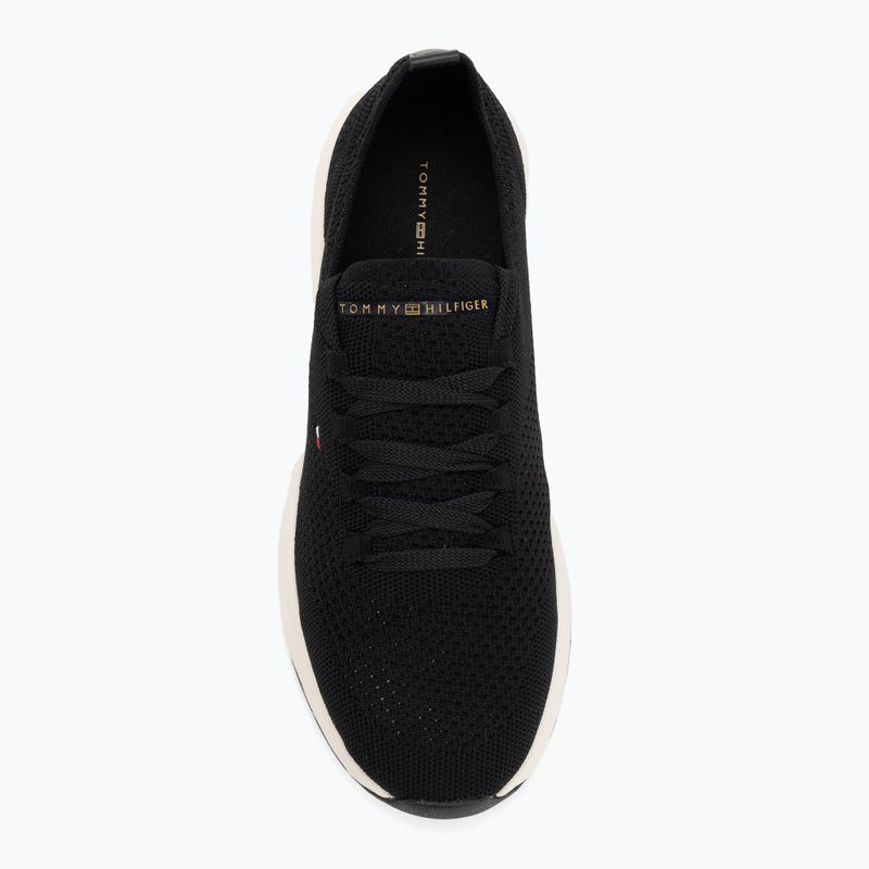 Дамски обувки Knit Runner black на Tommy Hilfiger 5