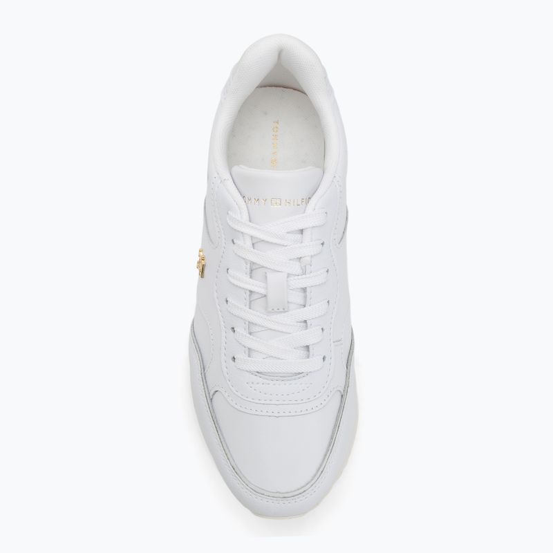 Tommy Hilfiger дамски обувки Leather Runner white 5