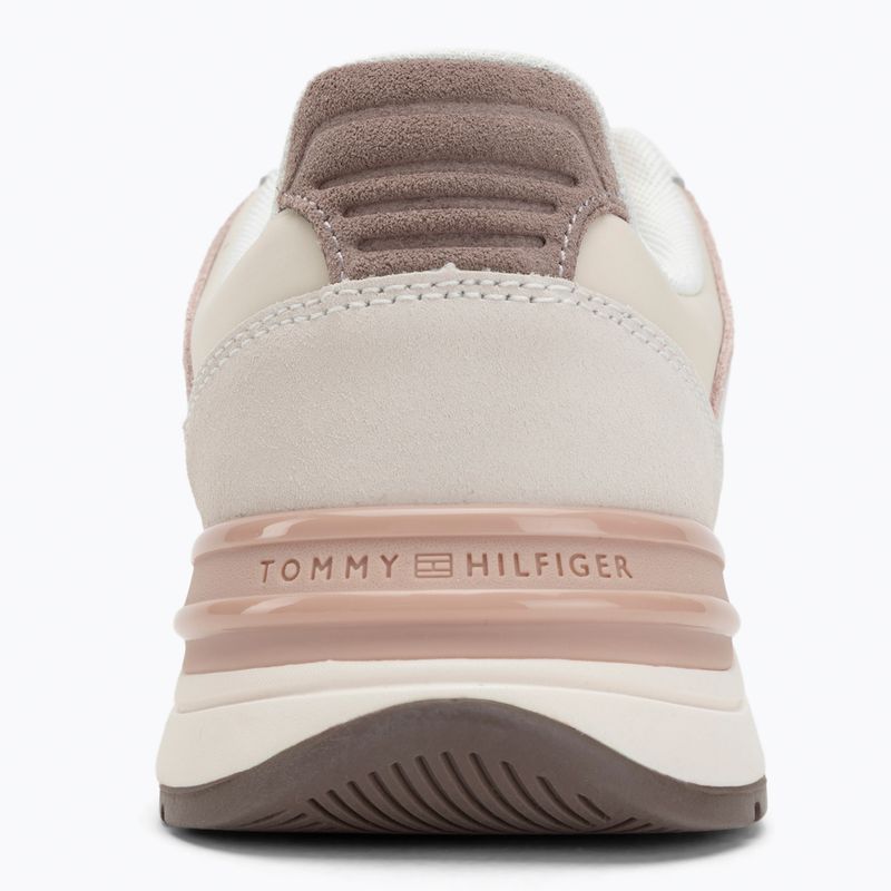 Tommy Hilfiger Случайни дамски обувки Fashion Runner Mix bright white/moonstruck/tandoori 6