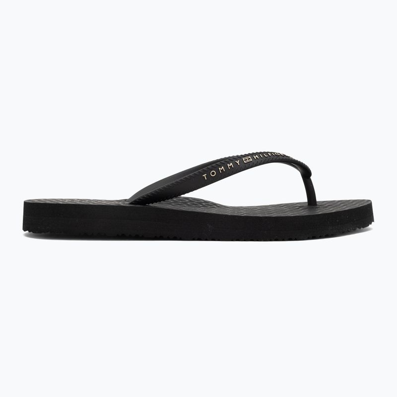 Tommy Hilfiger дамски джапанки Strap Beach Sandal black 2