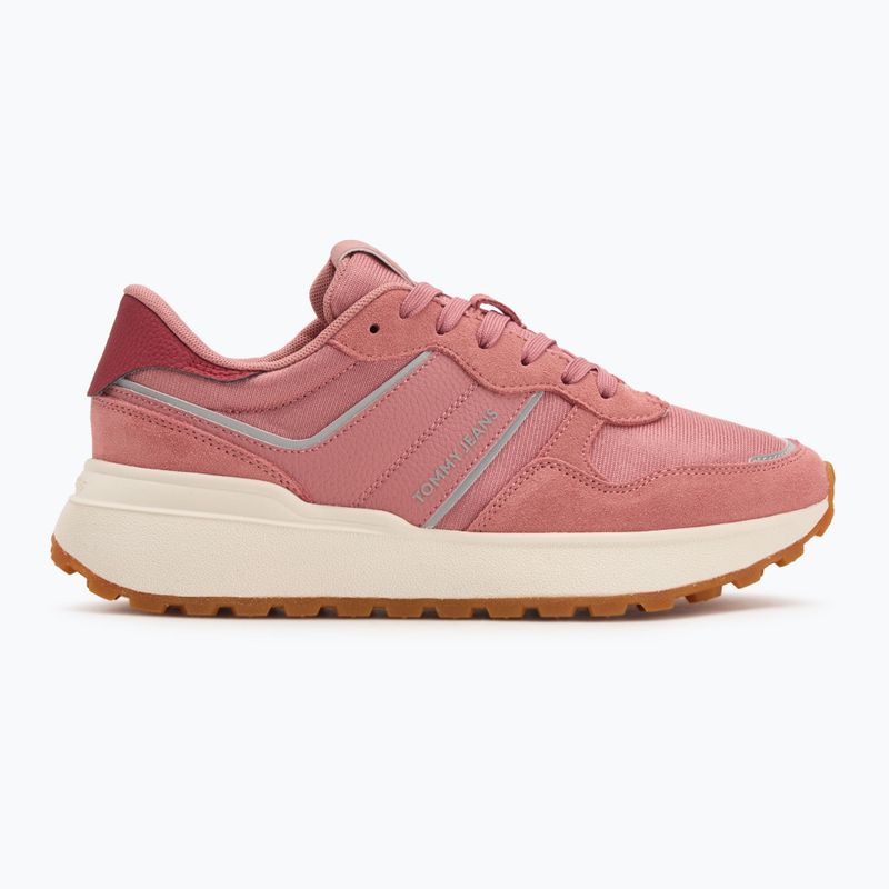 Tommy Jeans дамски обувки Cleated Runner tahiti berry 2