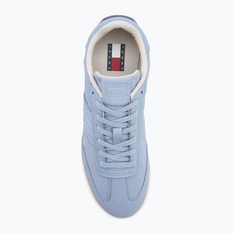 Дамски обувки Tommy Jeans Low Profile Runner blue chime 5