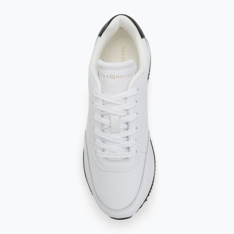 Tommy Hilfiger дамски обувки Chic Fashion Runner white/black 5