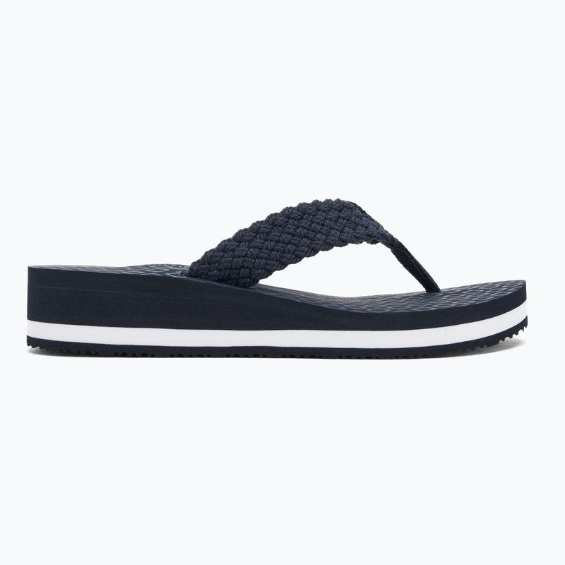 Tommy Hilfiger Crochet Mid Beach Sandal дамски джапанки space blue 2