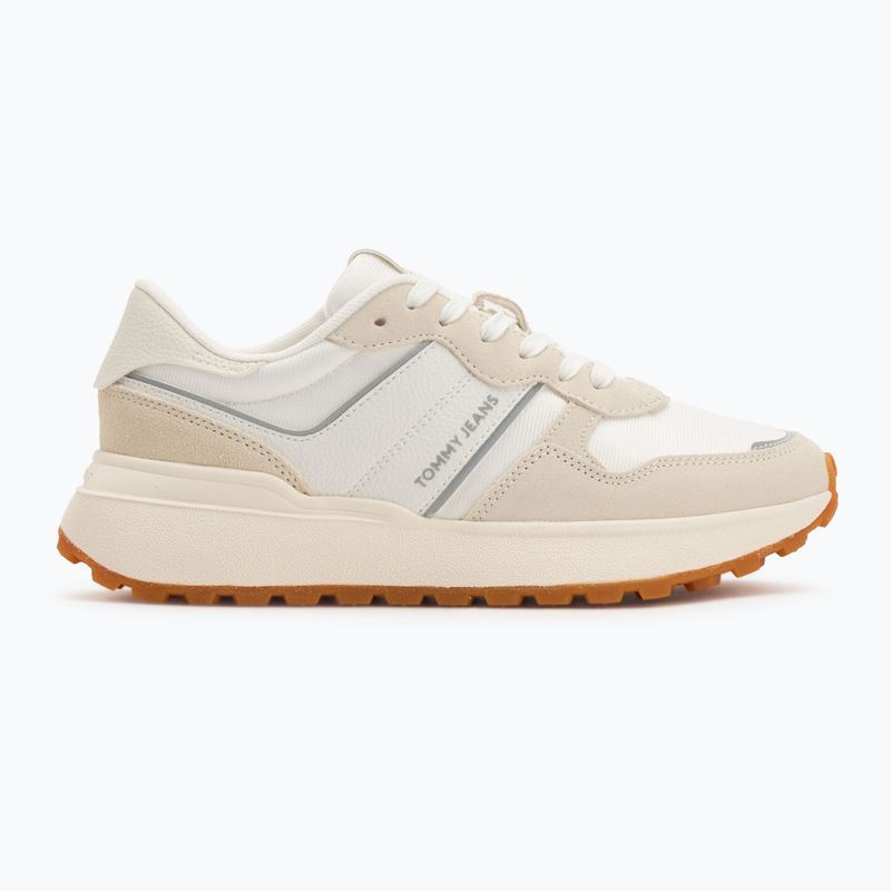 Tommy Jeans Cleated Runner ecru дамски обувки 2