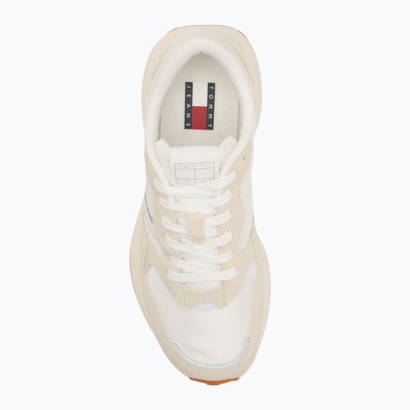 Tommy Jeans Cleated Runner ecru дамски обувки 5
