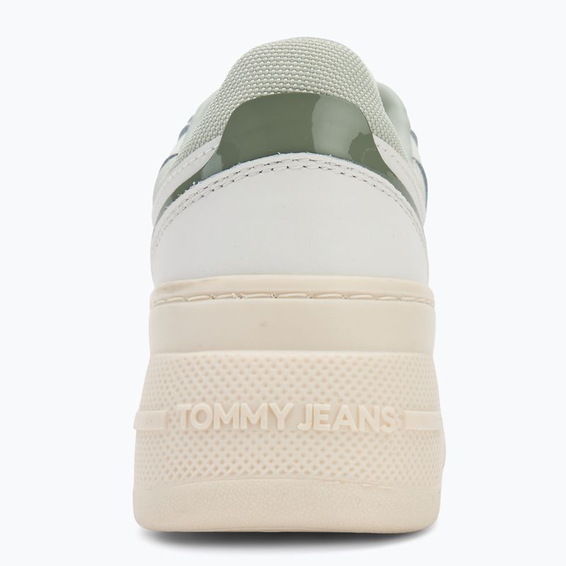 Дамски обувки Tommy Jeans Retro Basket Flatform ecru/misty sage 6