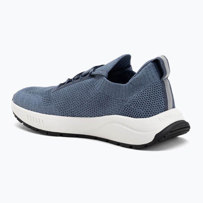 Мъжки обувки Tommy Jeans Runner Knitted blue moment 3