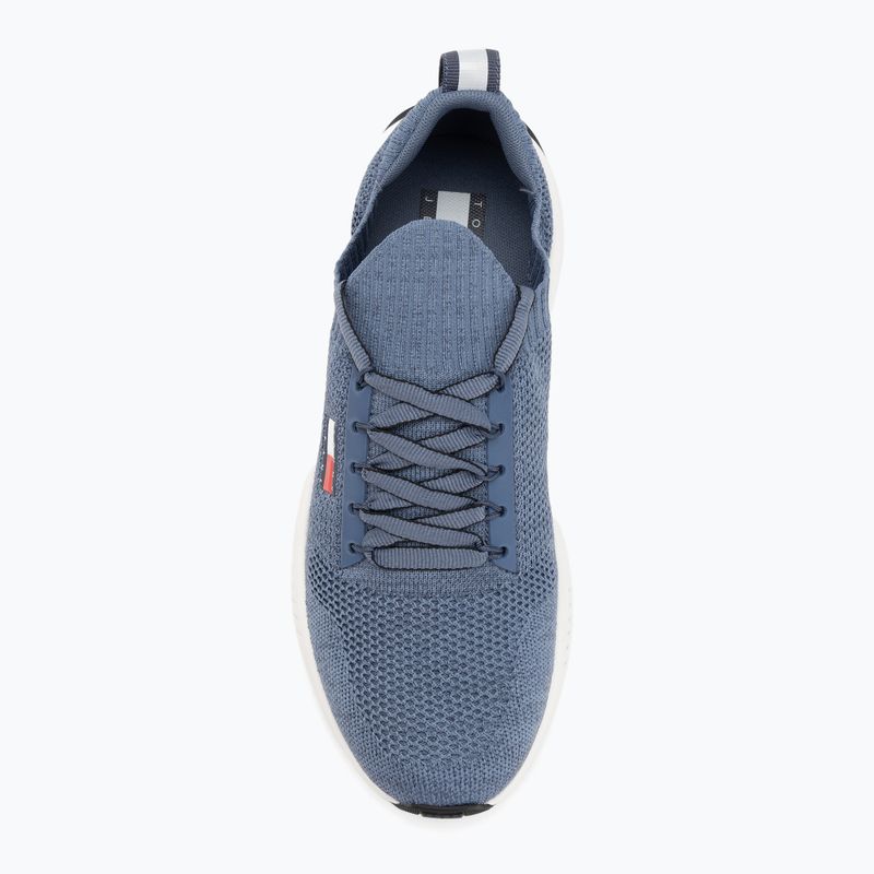 Мъжки обувки Tommy Jeans Runner Knitted blue moment 5