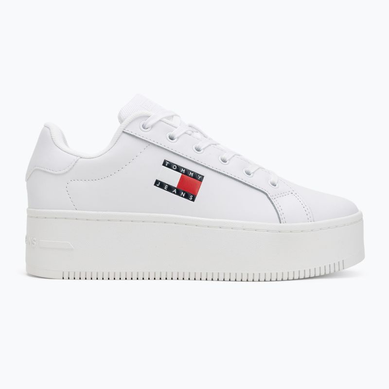 Дамски обувки Tommy Jeans Flatform white 2