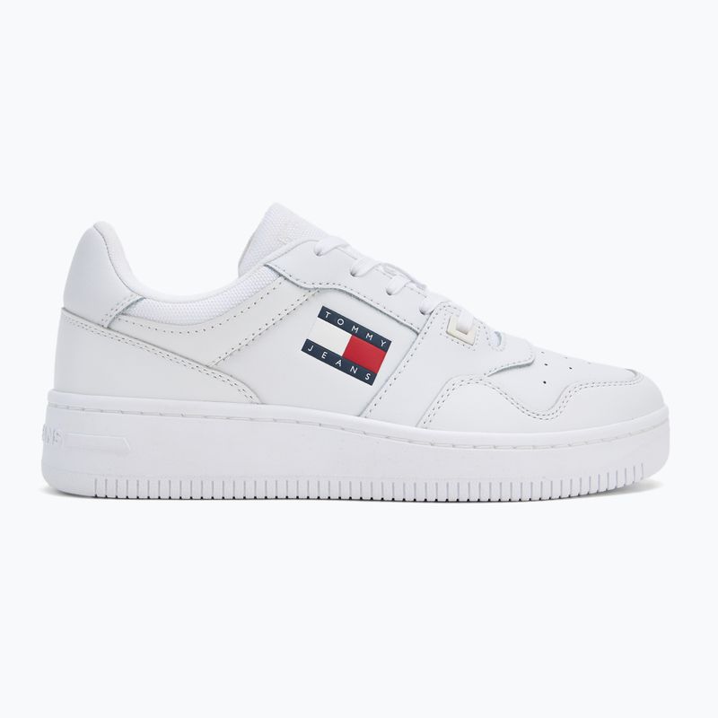 Мъжки обувки Tommy Jeans Retro Basket Ess white 2