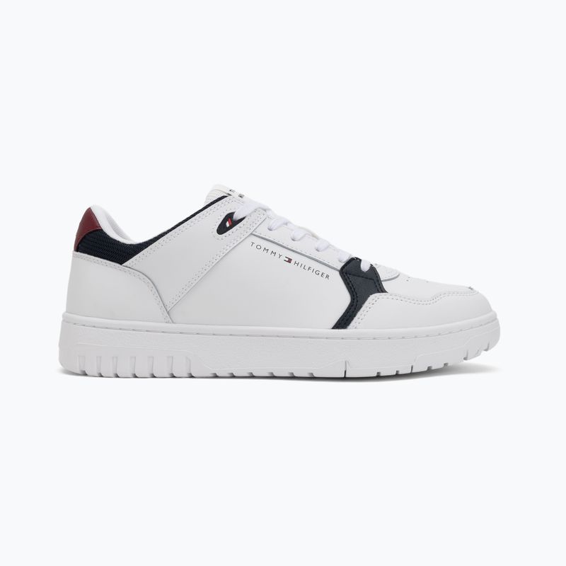 Мъжки обувки Tommy Hilfiger Basket Core Lite Lth Mix white 2