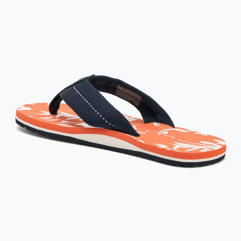 Мъжки джапанки Tommy Hilfiger FLW Print Beach desert sky 3