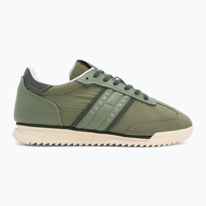 Мъжки обувки Tommy Jeans Runner Cleated Mix Material aruba green 2