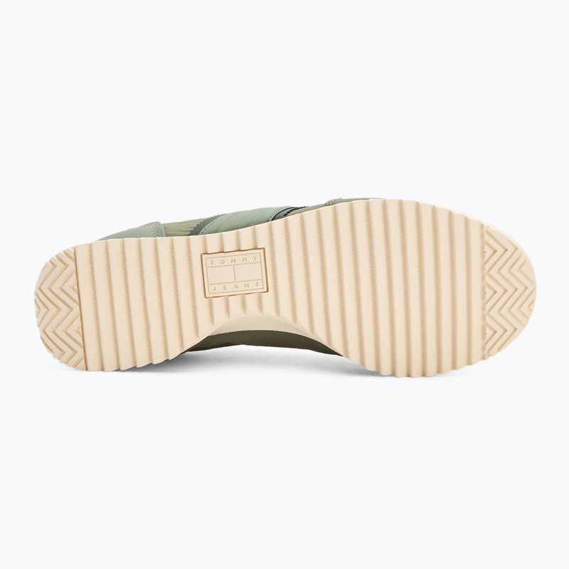 Мъжки обувки Tommy Jeans Runner Cleated Mix Material aruba green 4