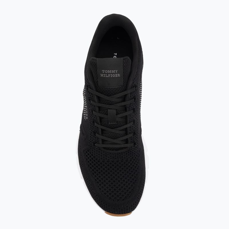 Мъжки обувки Tommy Hilfiger Comfort Run Knit black 5