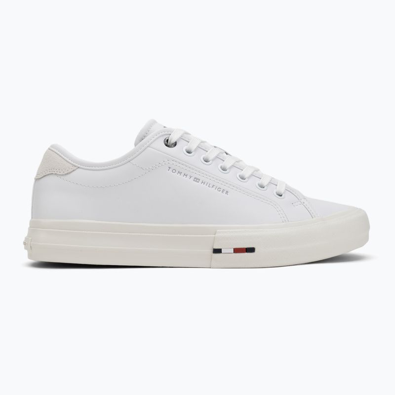 Мъжки кецове Tommy Hilfiger Street Leather Stitch white 2