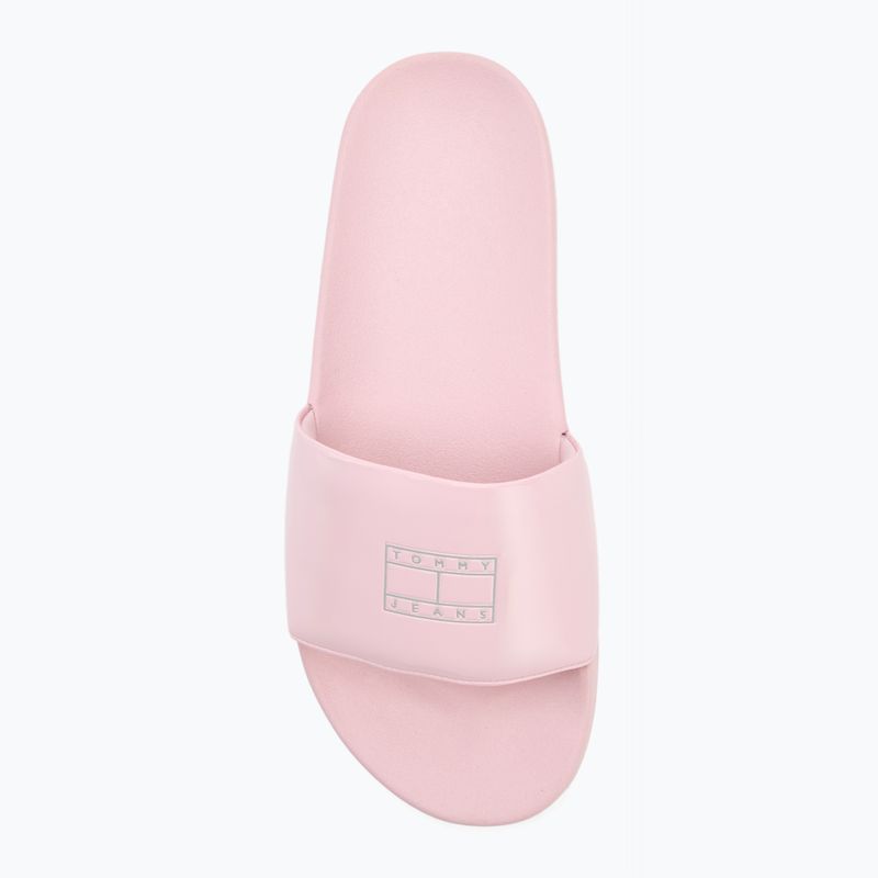 Tommy Hilfiger дамски джапанки Flag Pool Slide Patent misty pink 5