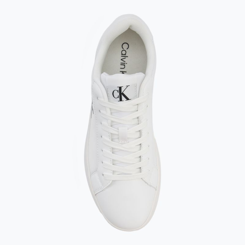 Дамски обувки Calvin Klein YW0YW01781 3 Cupsole Laceup PU MG bright white 5