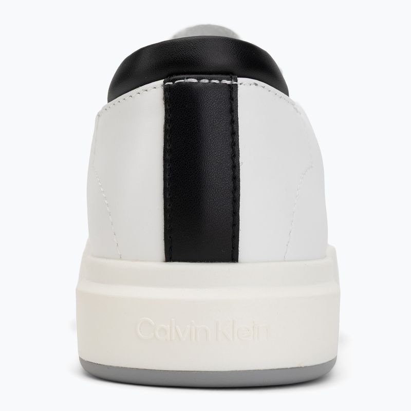 Дамски обувки Calvin Klein YW0YW01945 Basket Cups Laceup Leather bright white/black 6