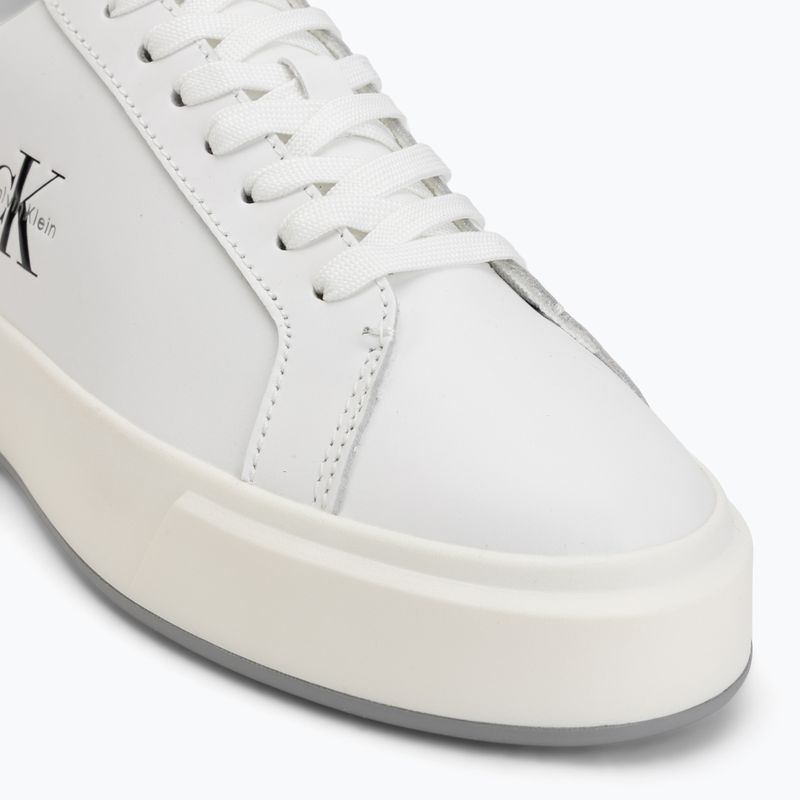 Дамски обувки Calvin Klein YW0YW01945 Basket Cups Laceup Leather bright white/black 7