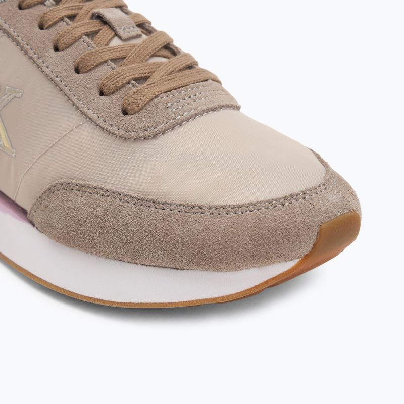 Дамски обувки Calvin Klein YW0YW01990 Retro Runner Lace Up Nylon MG chateu/taupe/fragrant lilac 7