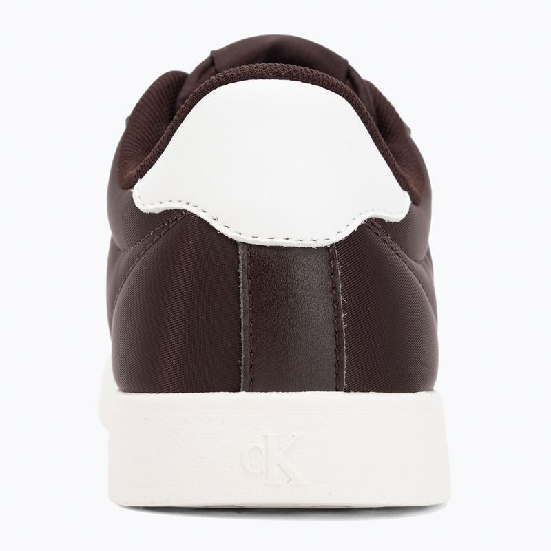 Дамски обувки Calvin Klein YW0YW01781 3 Cupsole Laceup PU MG bordeaux/ярко бяло 6