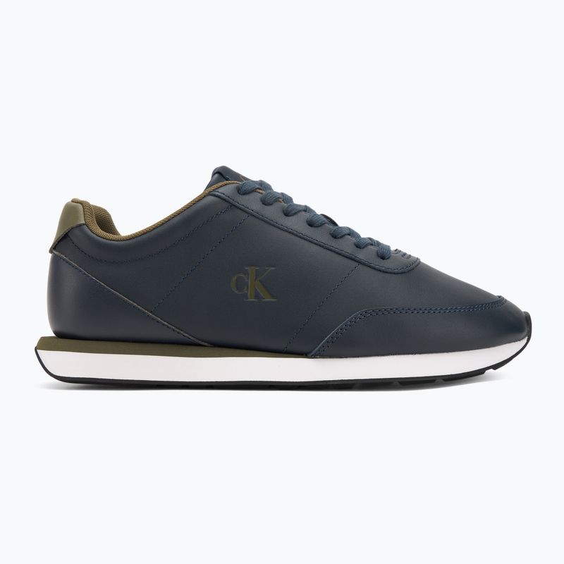 Мъжки обувки Calvin Klein YM0YM01355 Retro Runner Essential Leather navy/capers 2