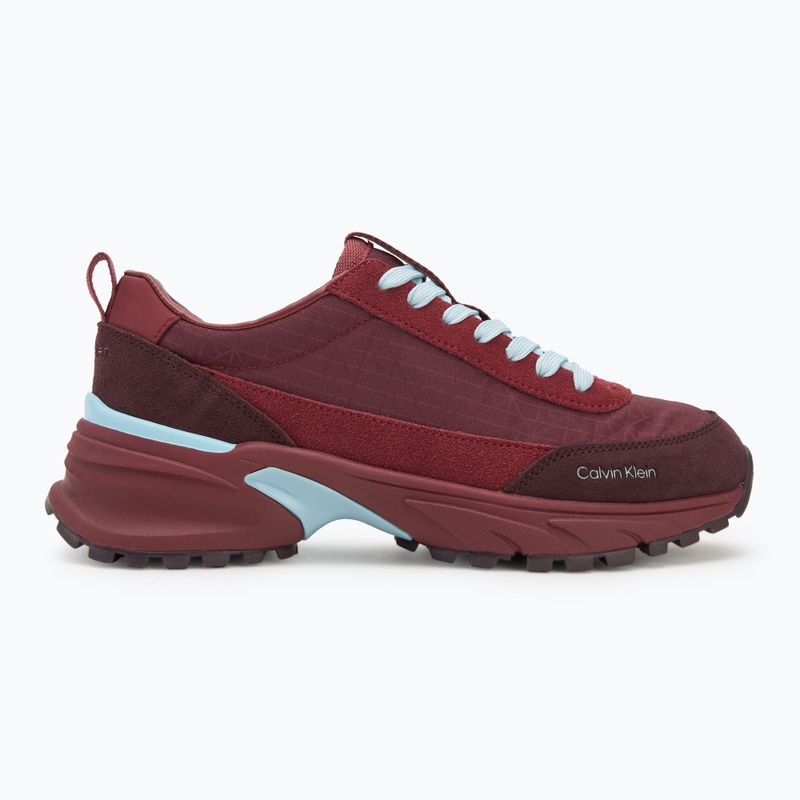 Дамски обувки Calvin Klein YW0YW01995 Hike Runner Casual Ny-Su AOP WN bordeaux 2