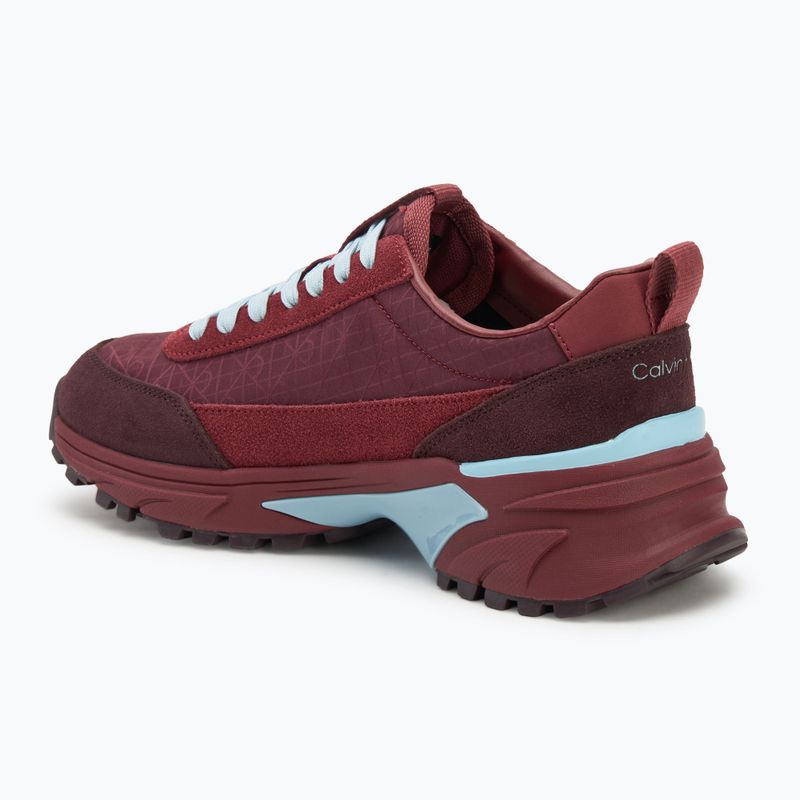 Дамски обувки Calvin Klein YW0YW01995 Hike Runner Casual Ny-Su AOP WN bordeaux 3