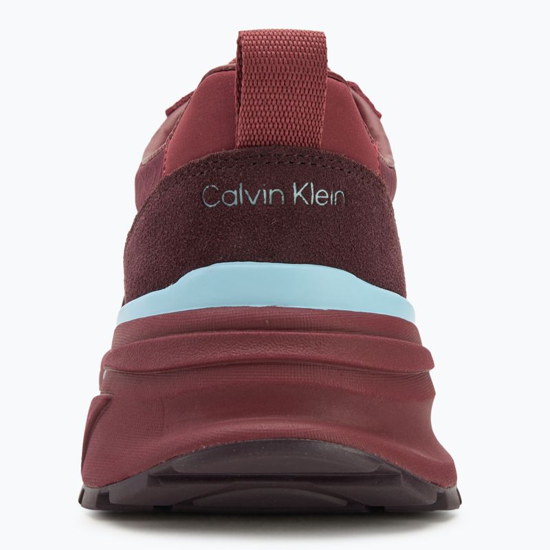 Дамски обувки Calvin Klein YW0YW01995 Hike Runner Casual Ny-Su AOP WN bordeaux 6