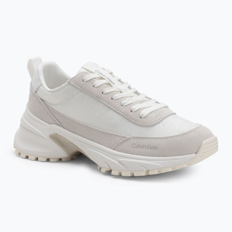 Дамски обувки Calvin Klein YW0YW01995 Hike Runner Casual Ny-Su AOP WN white/marshmallow/feather grey