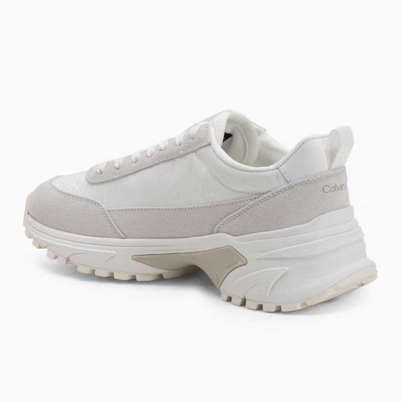 Дамски обувки Calvin Klein YW0YW01995 Hike Runner Casual Ny-Su AOP WN white/marshmallow/feather grey 3