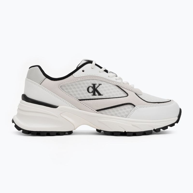 Дамски обувки Calvin Klein YW0YW02009 Hike Runner Mesh Mix MET MG bright white/black 2
