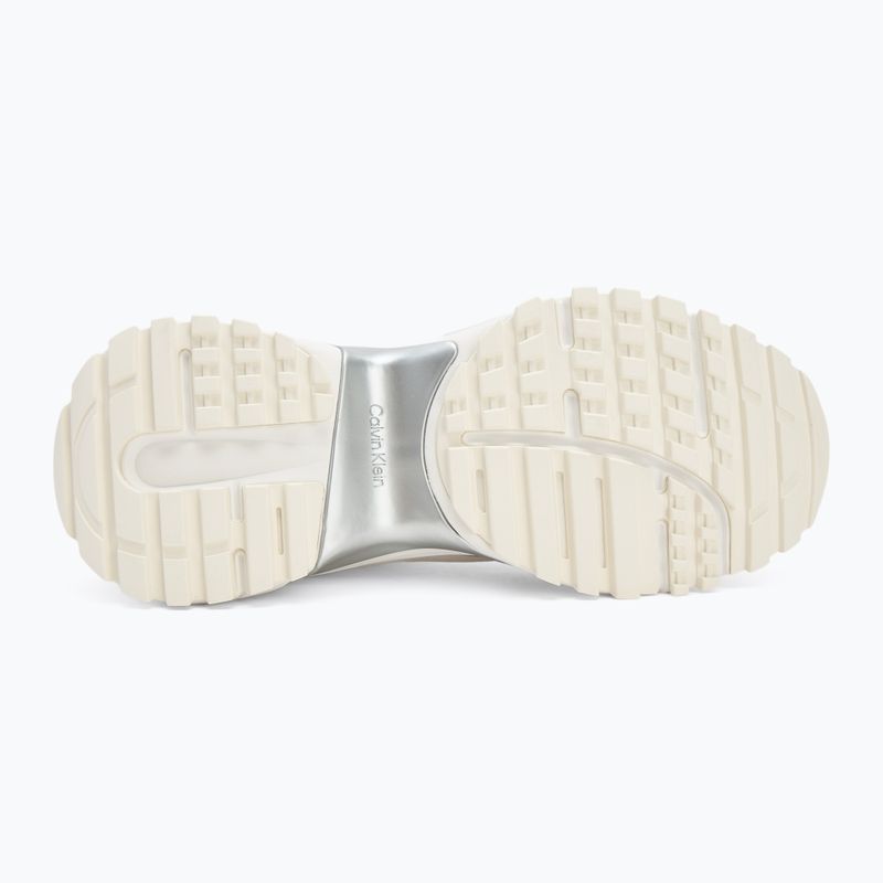 Дамски обувки Calvin Klein YW0YW02009 Hike Runner Mesh Mix MET MG bright white/silver 4