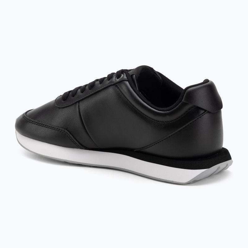 Дамски обувки Calvin Klein YW0YW01942 Retro Runner Lace Up Leather MG black/formal grey 3