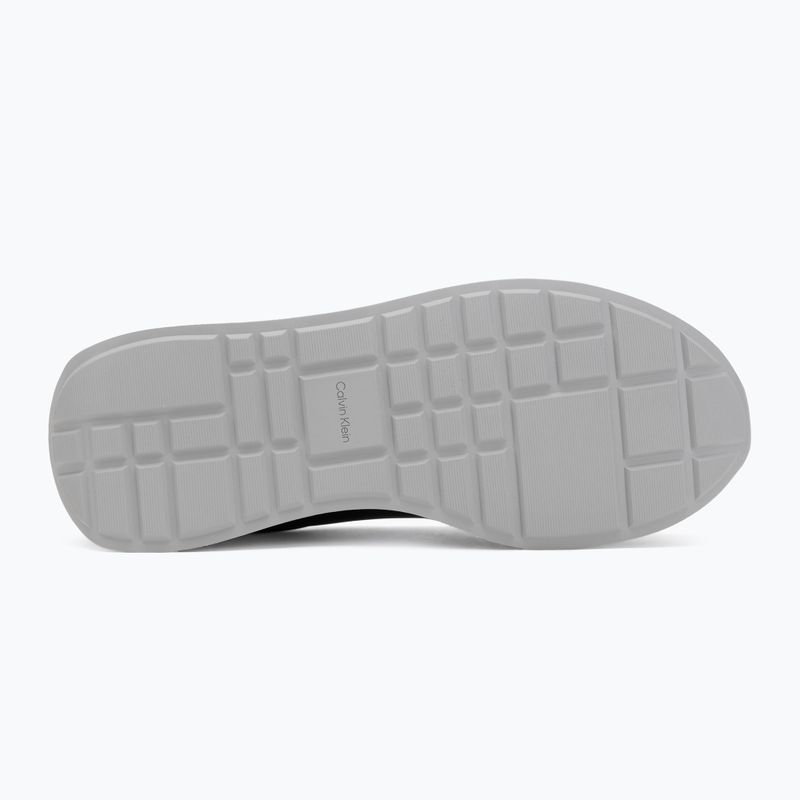 Дамски обувки Calvin Klein YW0YW01942 Retro Runner Lace Up Leather MG black/formal grey 4