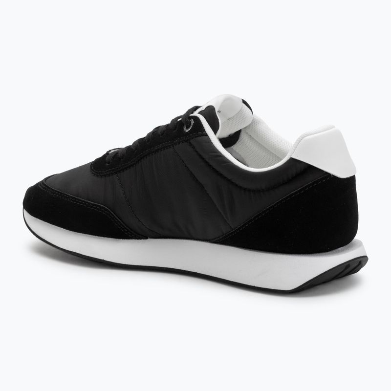 Дамски обувки Calvin Klein YW0YW01990 Retro Runner Lace Up Nylon MG black/bright white 3