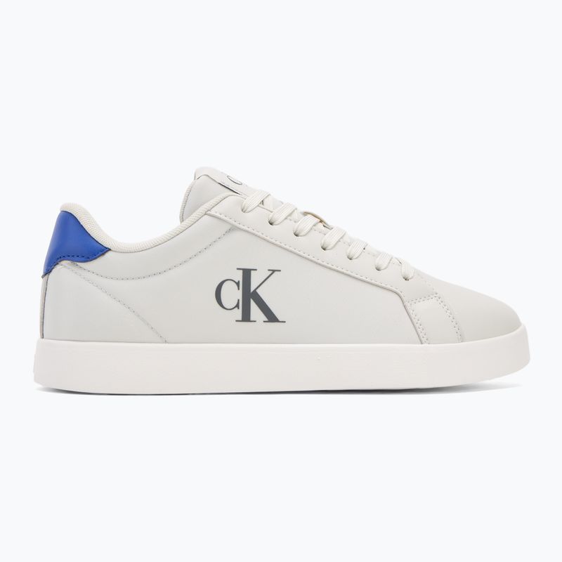Мъжки обувки Calvin Klein YM0YM01213 3 Cupsole PU lily white/purple blue 2