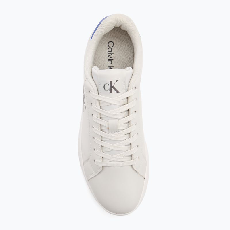 Мъжки обувки Calvin Klein YM0YM01213 3 Cupsole PU lily white/purple blue 5