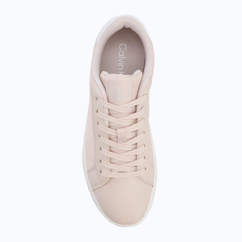 Дамски обувки Calvin Klein YW0YW01781 3 Cupsole Laceup PU MG crystal grey/lily white 5