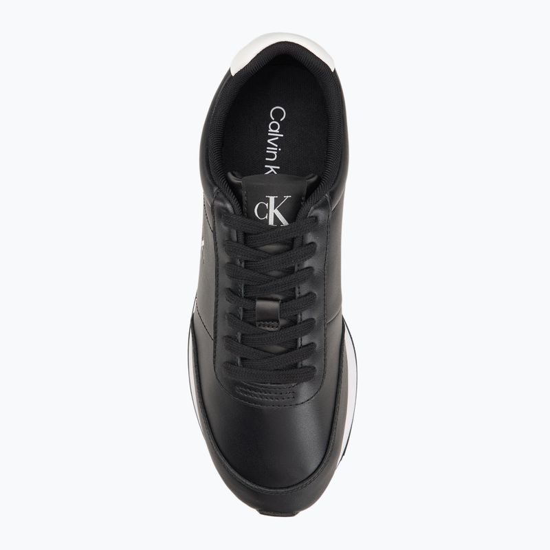 Мъжки обувки Calvin Klein YM0YM01355 Retro Runner Essential Leather black/bright white 5