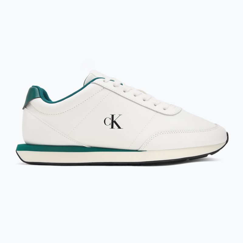 Мъжки обувки Calvin Klein YM0YM01355 Retro Runner Essential Leather bright white/galapagos 2