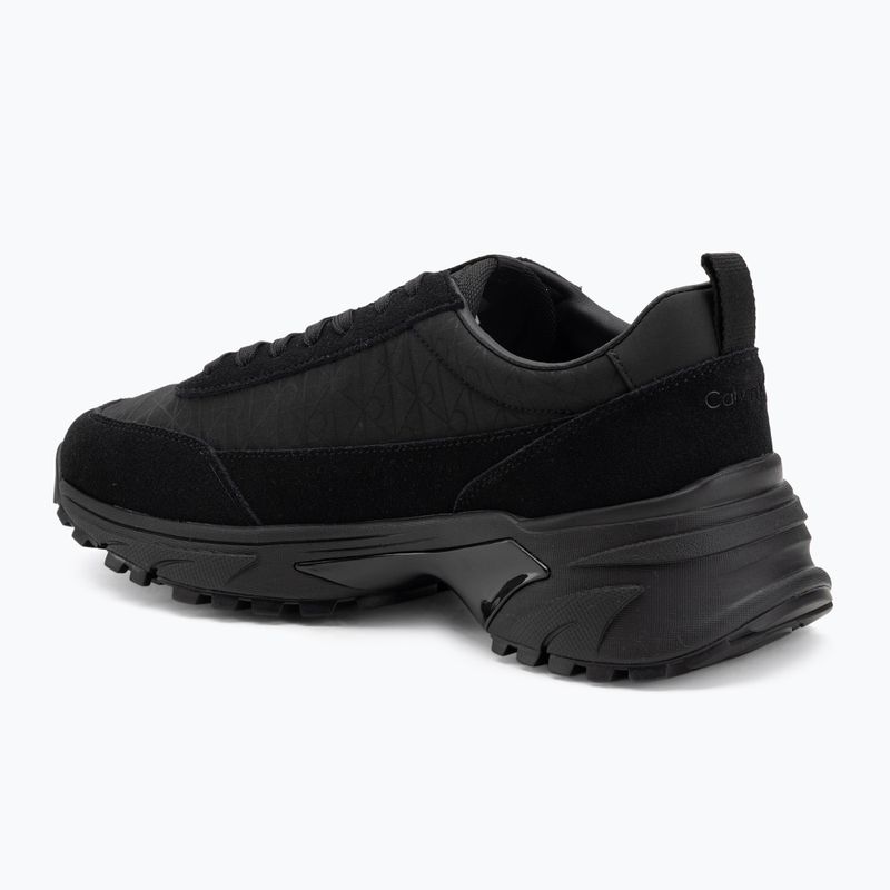 Мъжки обувки Calvin Klein YM0YM01378 Hike Runner Casual Ny-Su AOP тройно black 3