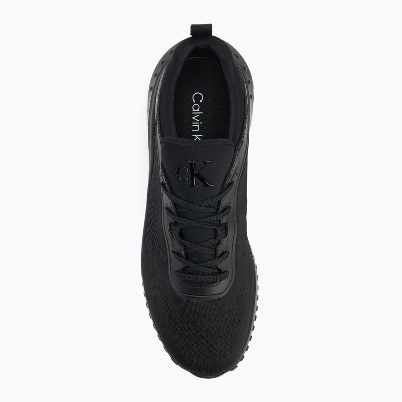 Мъжки обувки Calvin Klein YM0YM01386 Eva Runner Sock Mix triple black 5