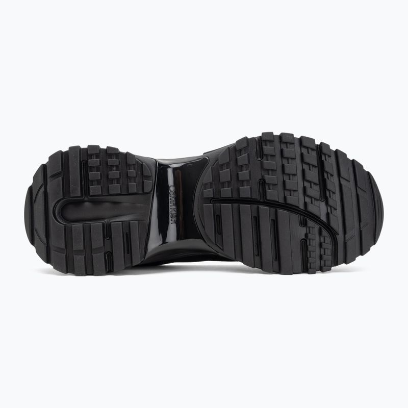 Мъжки обувки Calvin Klein YM0YM01289 Hike Runner HF Leather Mix triple black 4